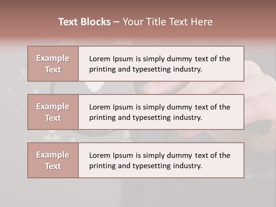 Search For A Person PowerPoint Template