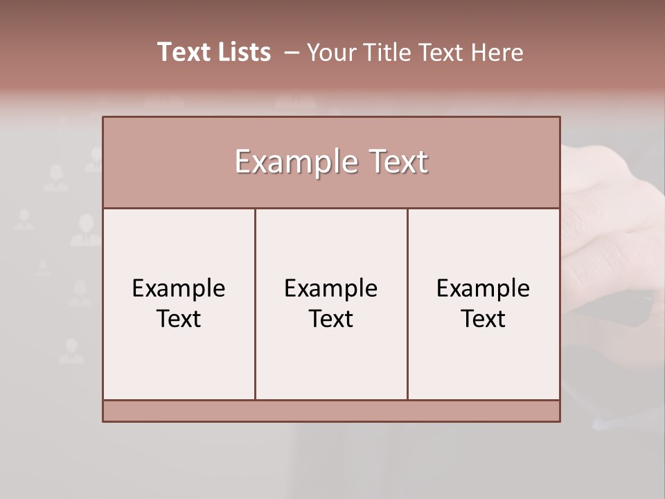 Search For A Person PowerPoint Template