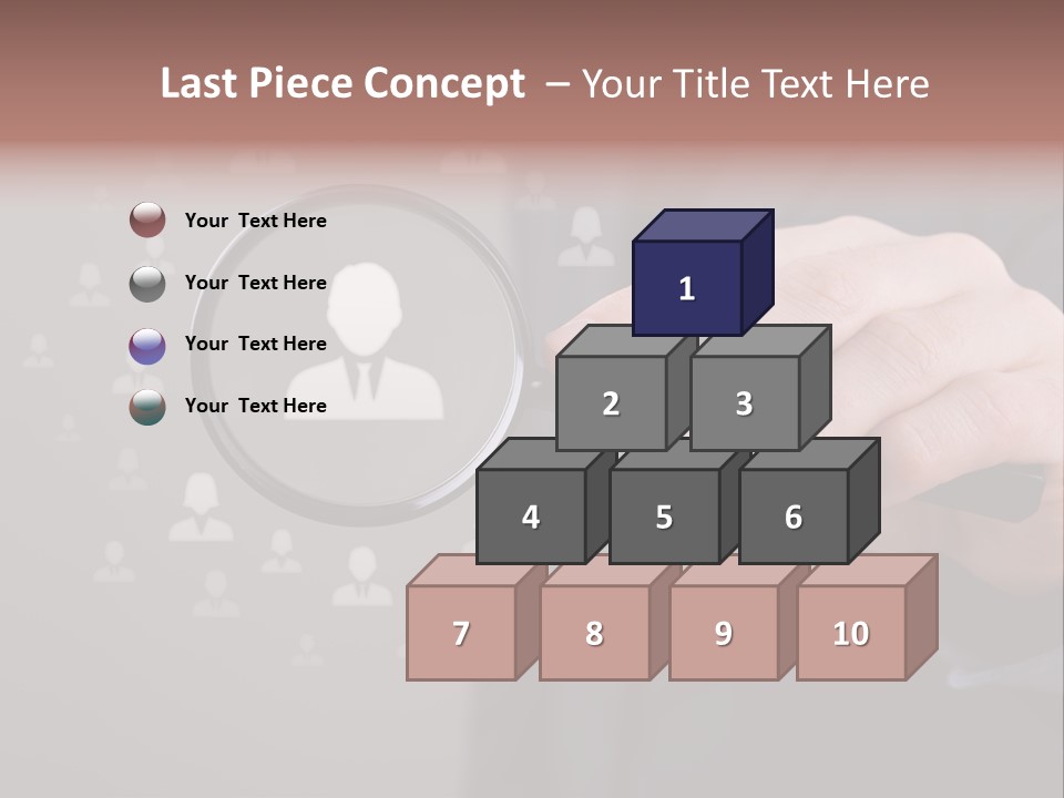 Search For A Person PowerPoint Template