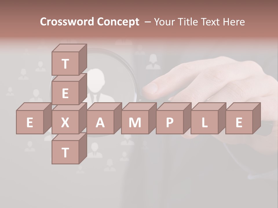 Search For A Person PowerPoint Template
