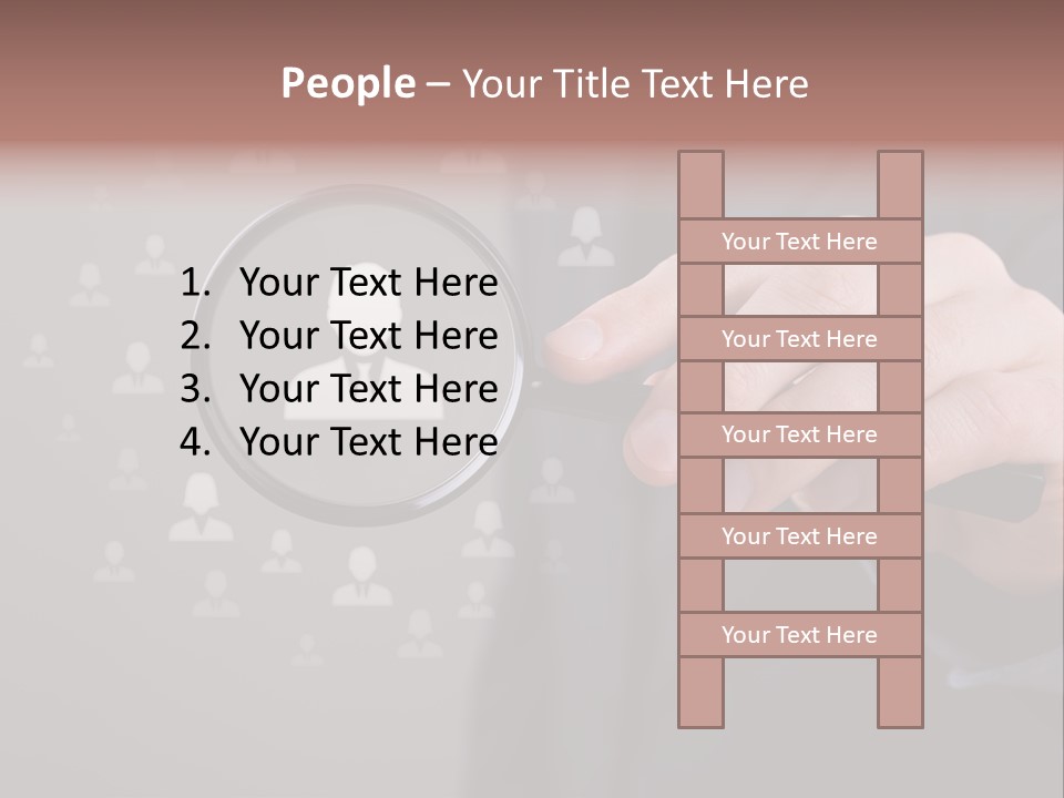 Search For A Person PowerPoint Template