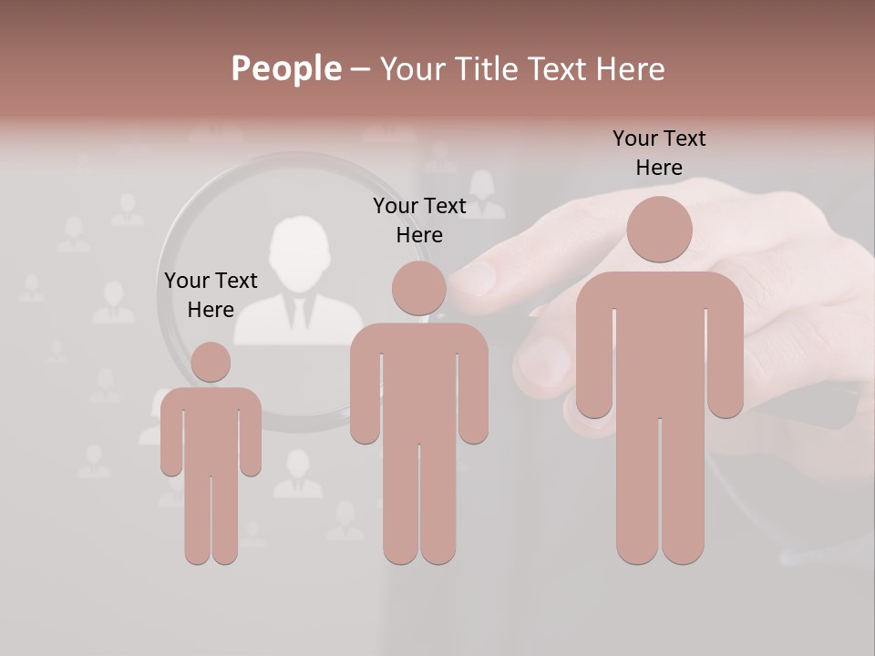 Search For A Person PowerPoint Template