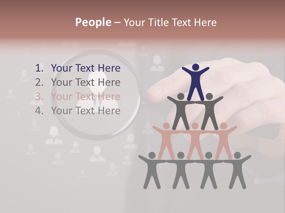 Search For A Person PowerPoint Template