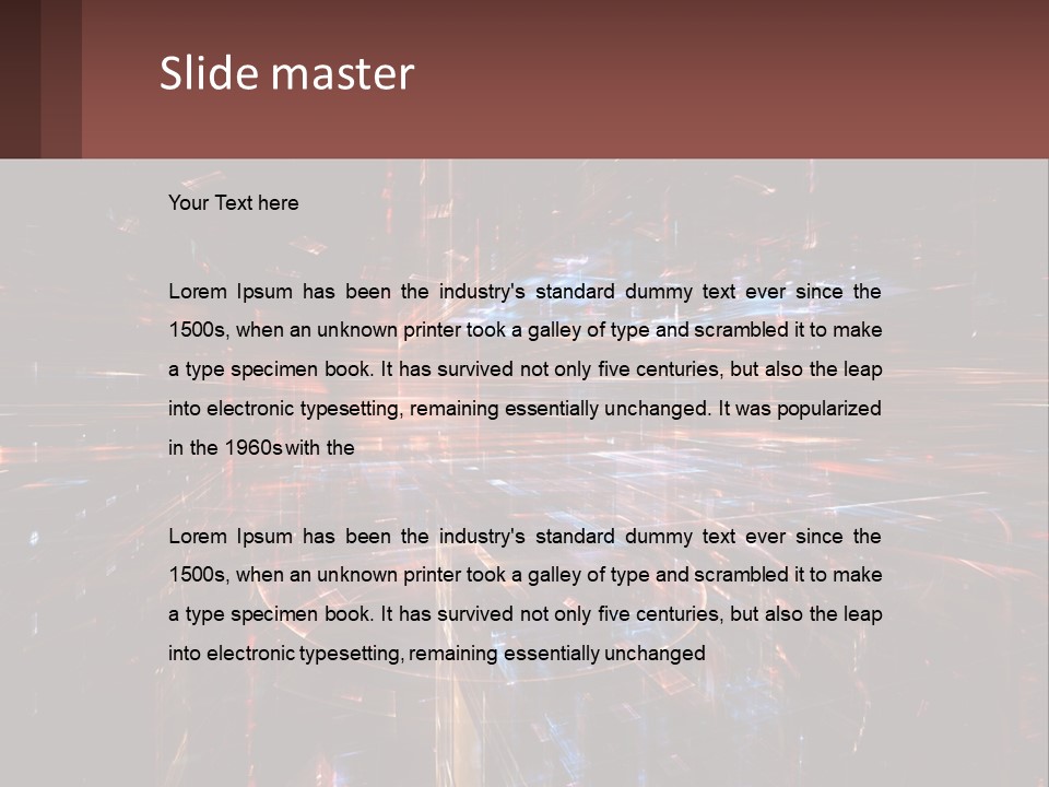 Night Photo Of The City With High Shutter Speed PowerPoint Template