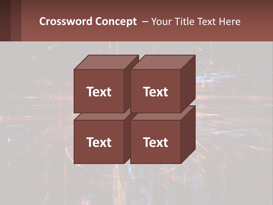 Night Photo Of The City With High Shutter Speed PowerPoint Template