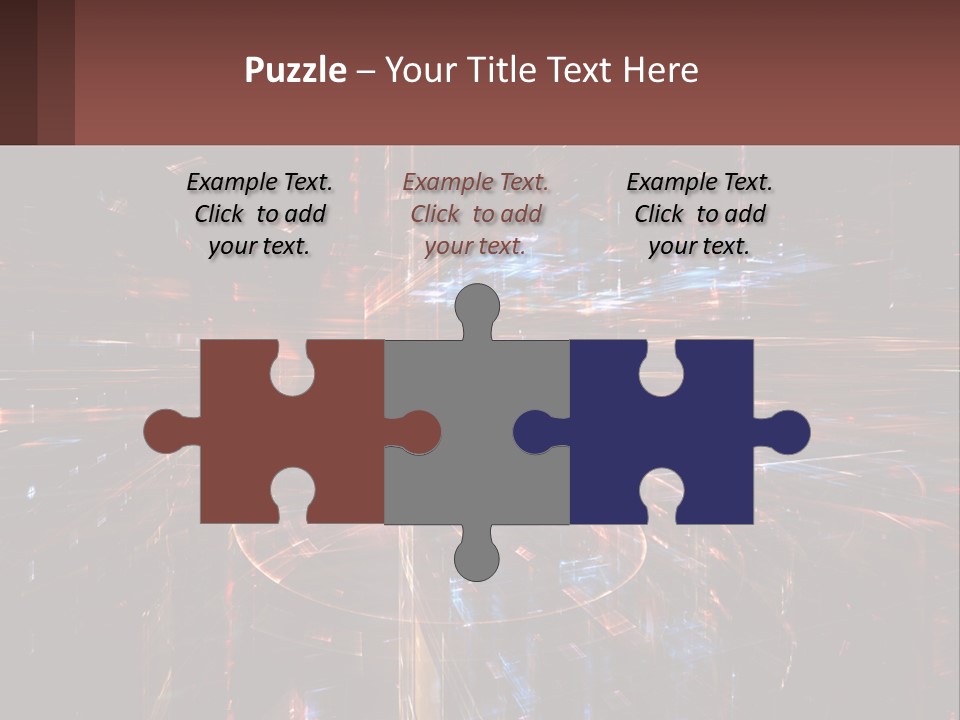 Night Photo Of The City With High Shutter Speed PowerPoint Template