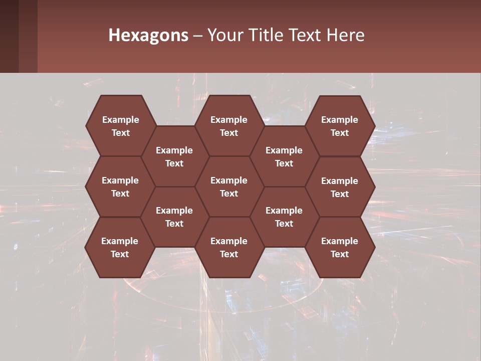 Night Photo Of The City With High Shutter Speed PowerPoint Template