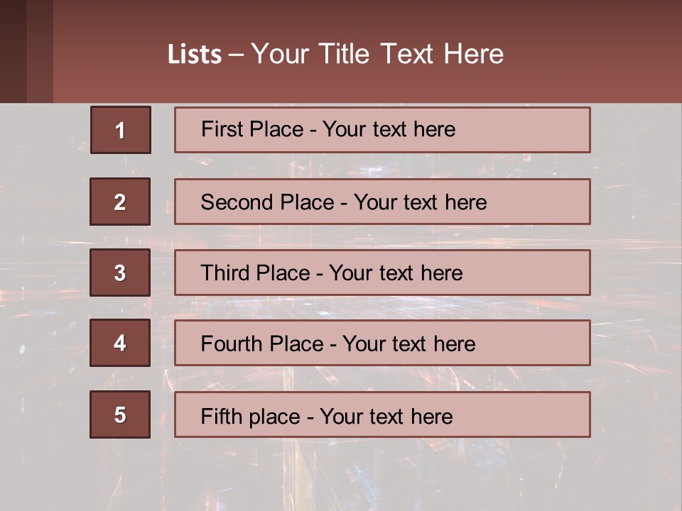 Night Photo Of The City With High Shutter Speed PowerPoint Template