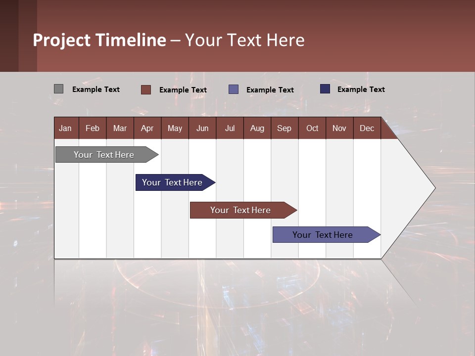Night Photo Of The City With High Shutter Speed PowerPoint Template