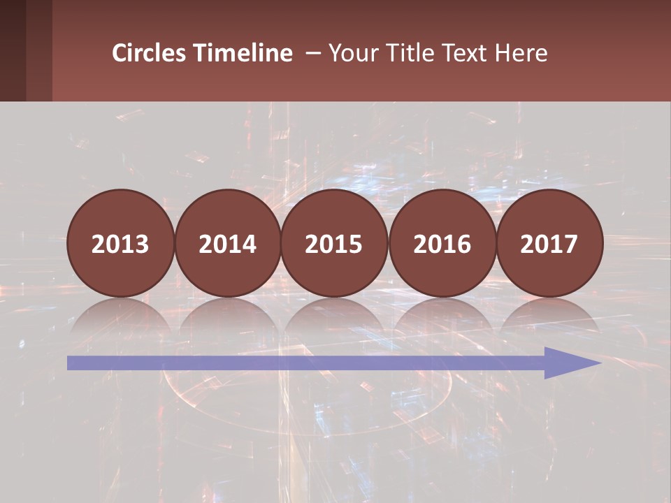 Night Photo Of The City With High Shutter Speed PowerPoint Template