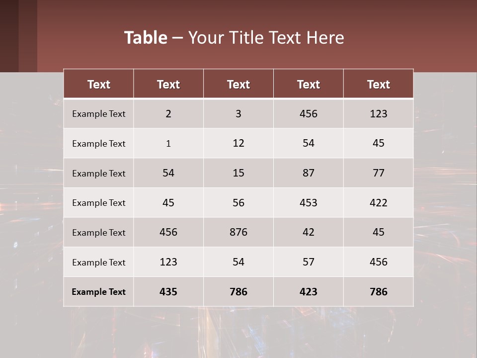 Night Photo Of The City With High Shutter Speed PowerPoint Template