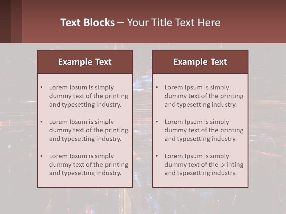Night Photo Of The City With High Shutter Speed PowerPoint Template