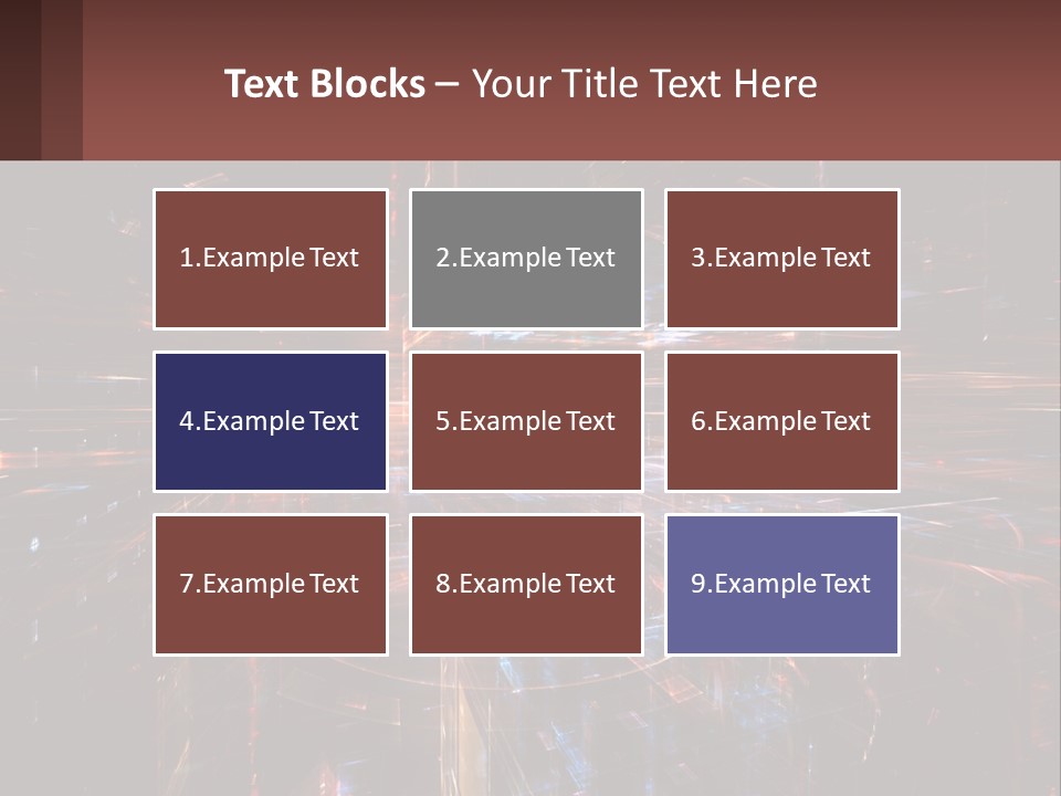 Night Photo Of The City With High Shutter Speed PowerPoint Template