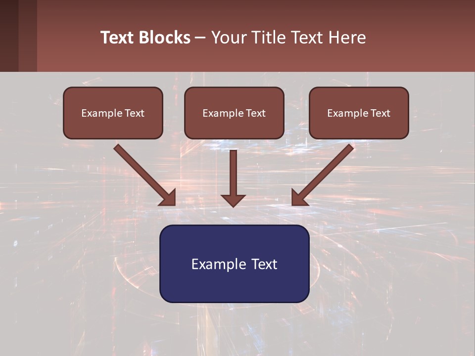 Night Photo Of The City With High Shutter Speed PowerPoint Template
