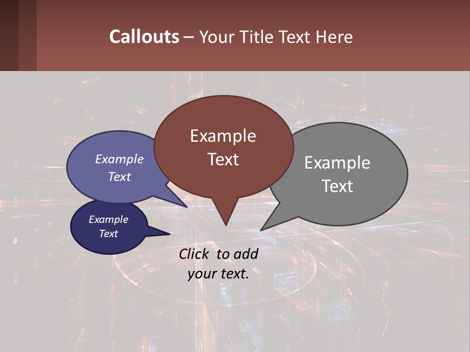 Night Photo Of The City With High Shutter Speed PowerPoint Template