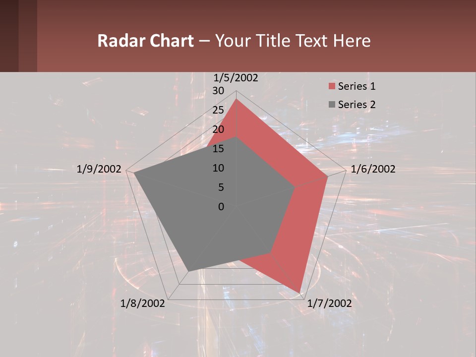 Night Photo Of The City With High Shutter Speed PowerPoint Template