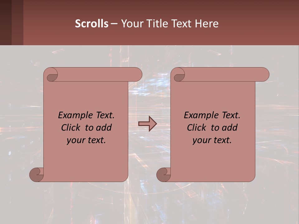 Night Photo Of The City With High Shutter Speed PowerPoint Template