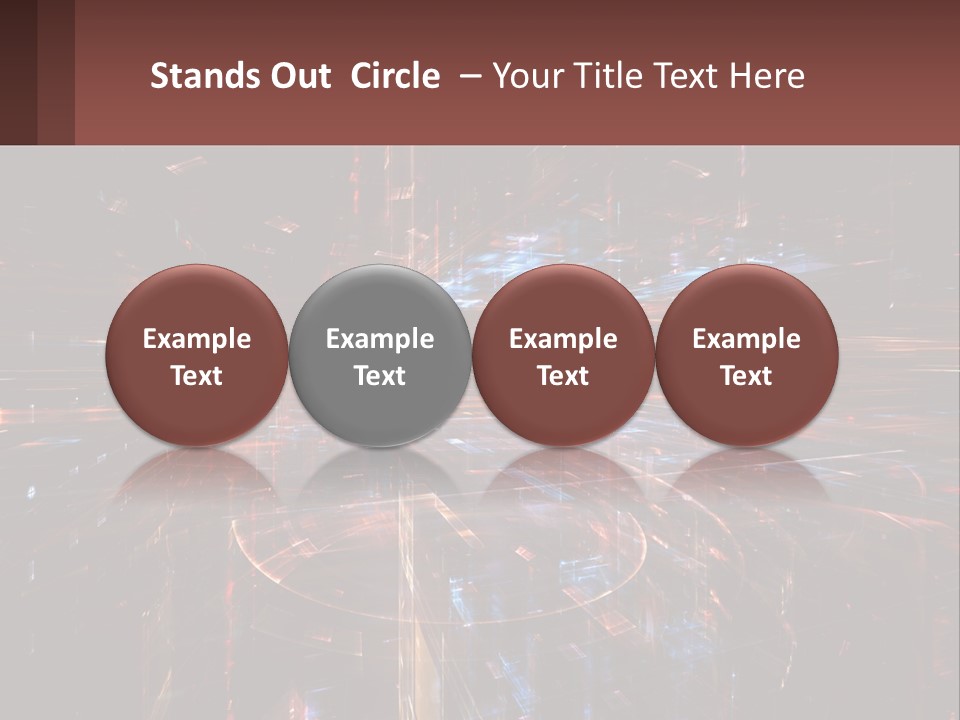 Night Photo Of The City With High Shutter Speed PowerPoint Template