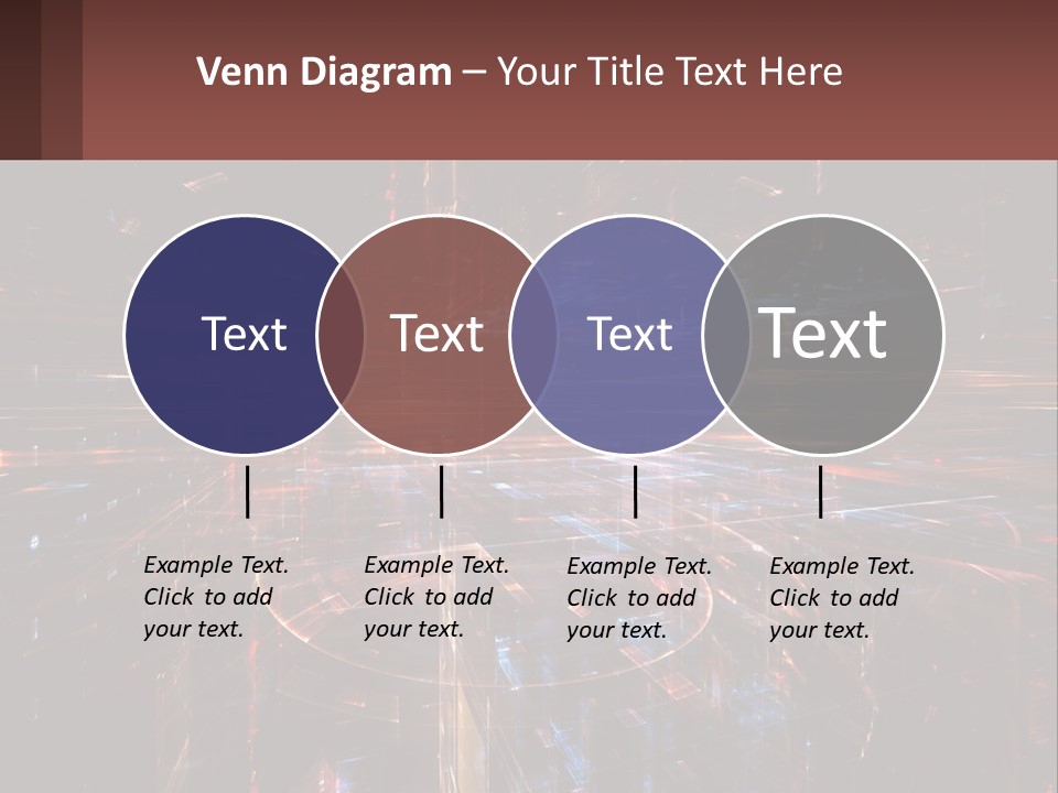 Night Photo Of The City With High Shutter Speed PowerPoint Template