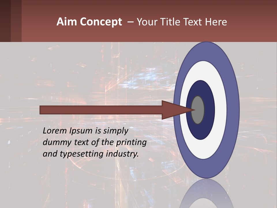 Night Photo Of The City With High Shutter Speed PowerPoint Template