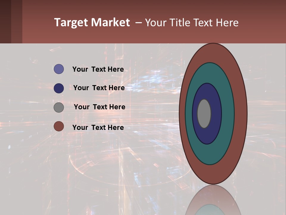 Night Photo Of The City With High Shutter Speed PowerPoint Template