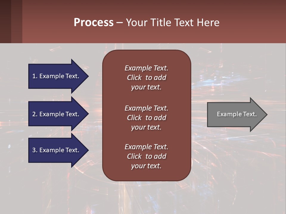 Night Photo Of The City With High Shutter Speed PowerPoint Template