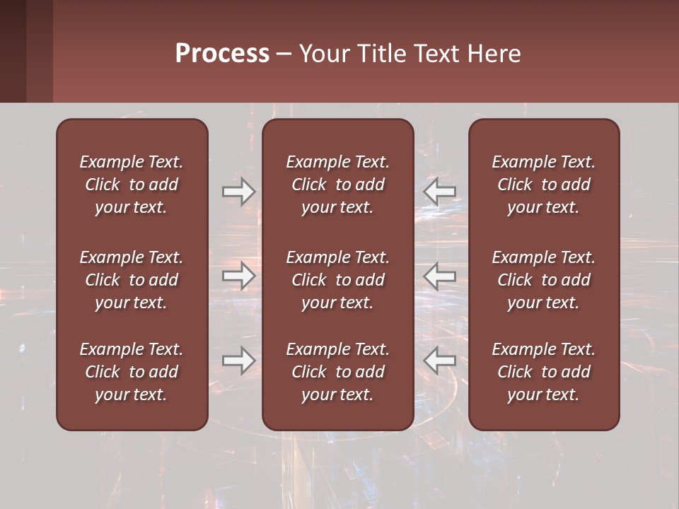 Night Photo Of The City With High Shutter Speed PowerPoint Template