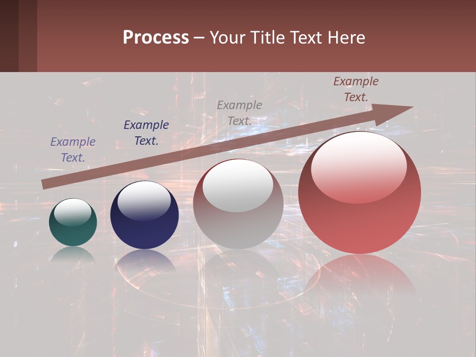 Night Photo Of The City With High Shutter Speed PowerPoint Template