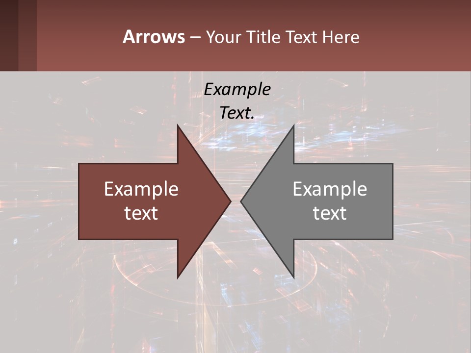 Night Photo Of The City With High Shutter Speed PowerPoint Template