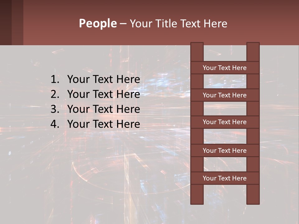 Night Photo Of The City With High Shutter Speed PowerPoint Template