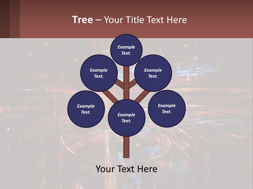 Night Photo Of The City With High Shutter Speed PowerPoint Template