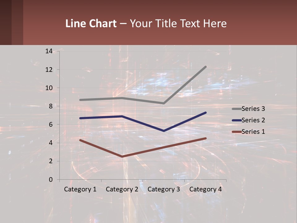 Night Photo Of The City With High Shutter Speed PowerPoint Template