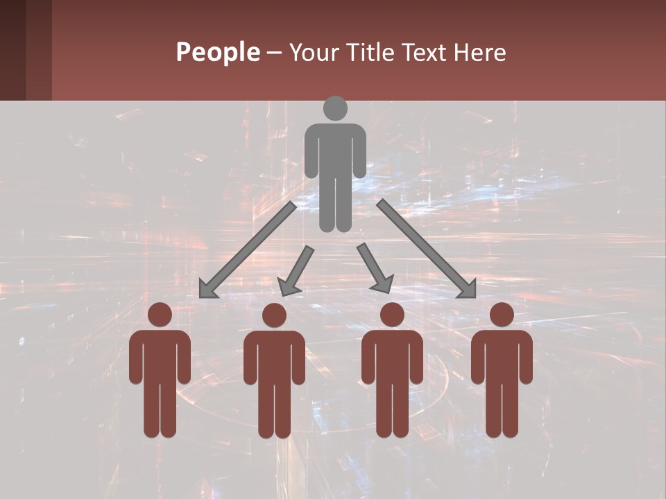 Night Photo Of The City With High Shutter Speed PowerPoint Template