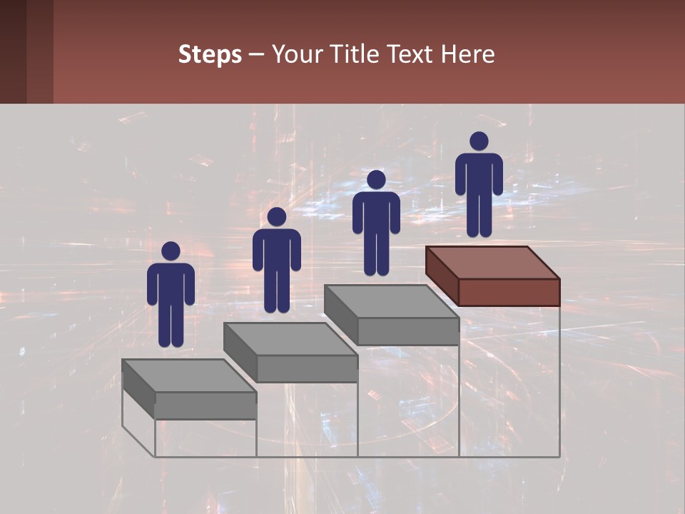 Night Photo Of The City With High Shutter Speed PowerPoint Template