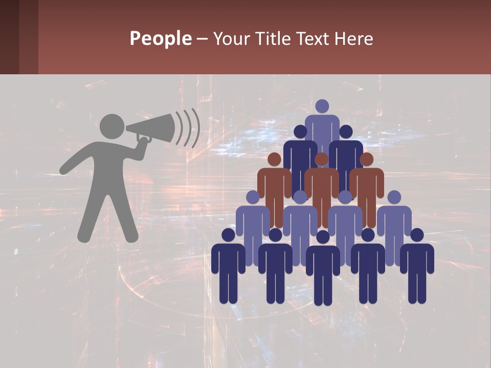 Night Photo Of The City With High Shutter Speed PowerPoint Template