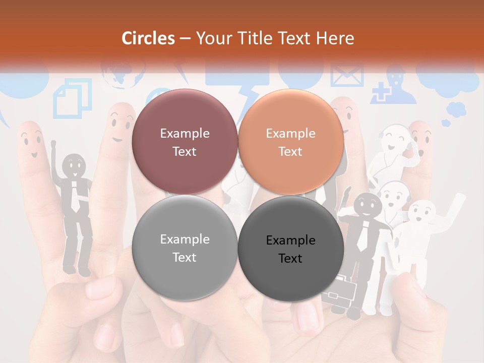 Team On Your Toes PowerPoint Template
