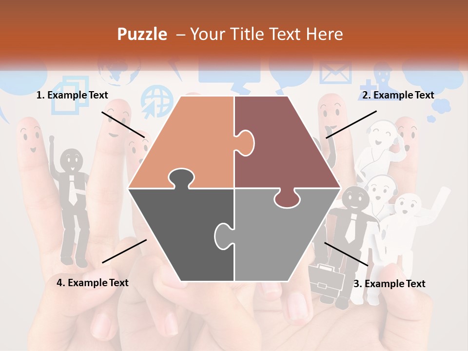 Team On Your Toes PowerPoint Template