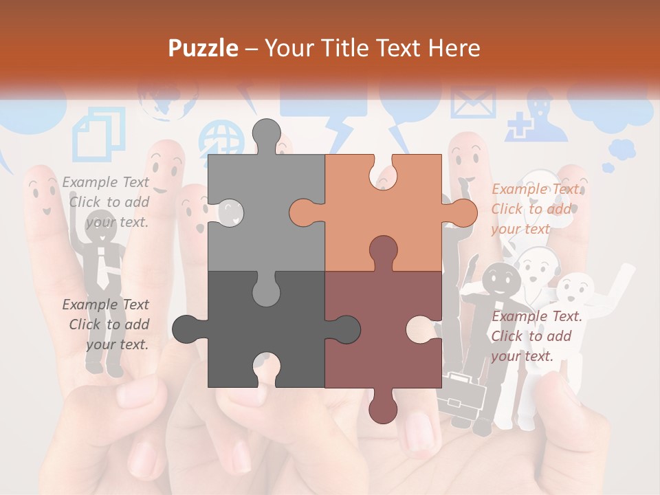 Team On Your Toes PowerPoint Template