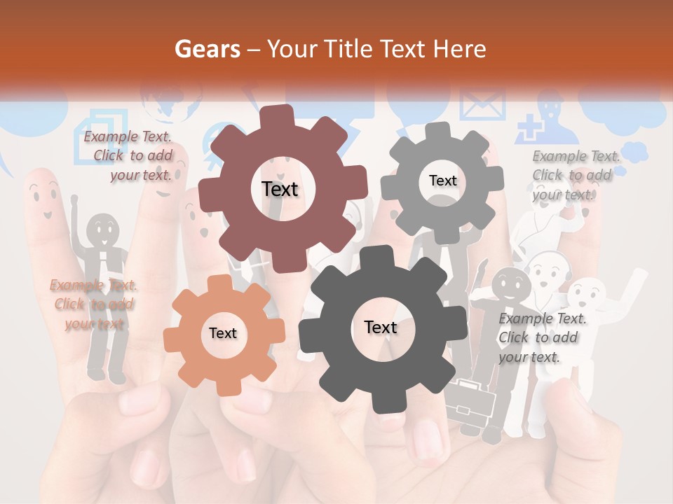 Team On Your Toes PowerPoint Template
