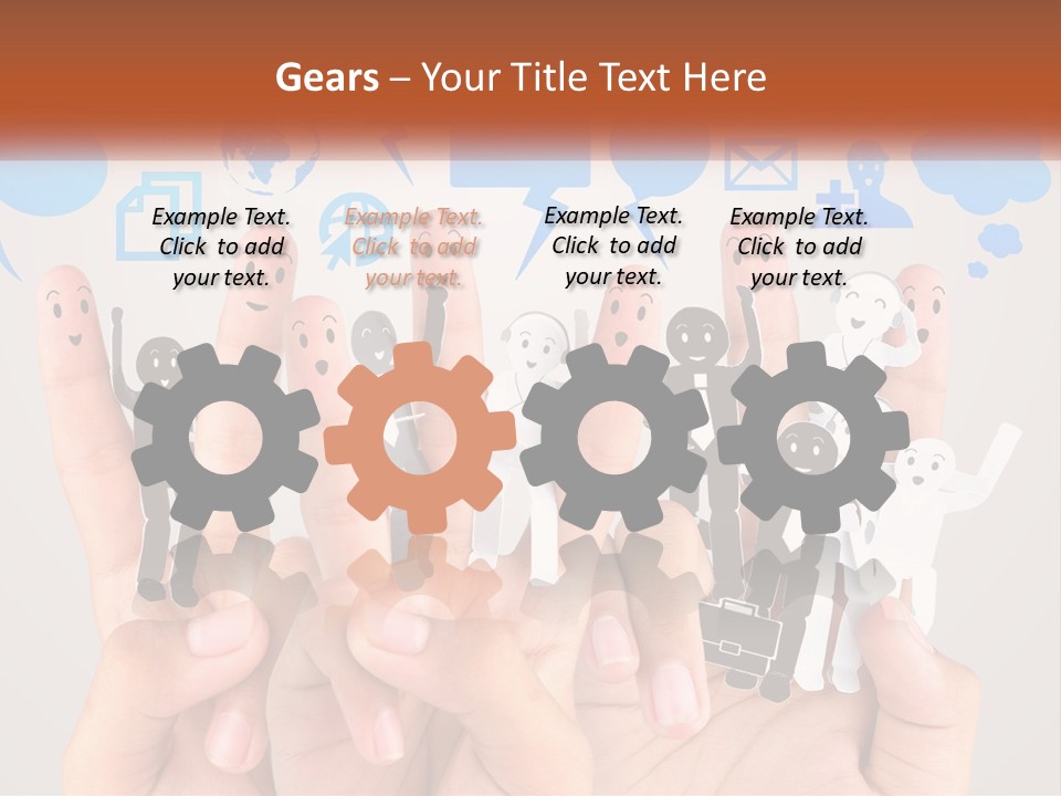 Team On Your Toes PowerPoint Template