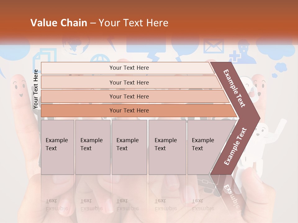 Team On Your Toes PowerPoint Template