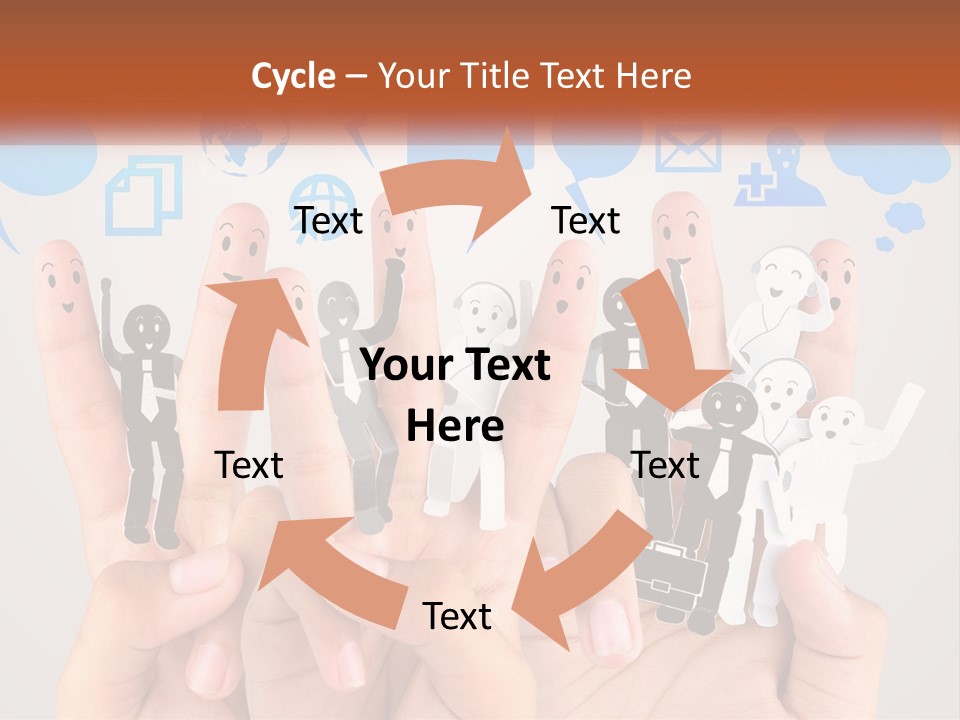 Team On Your Toes PowerPoint Template