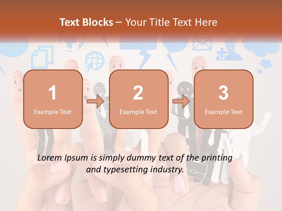 Team On Your Toes PowerPoint Template
