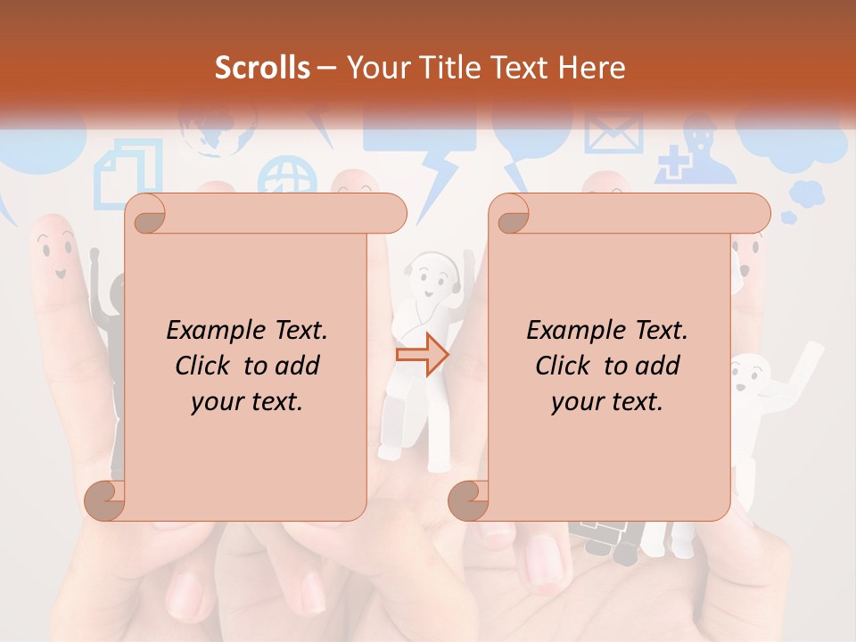 Team On Your Toes PowerPoint Template