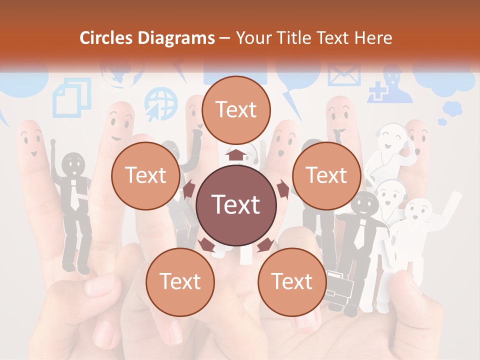 Team On Your Toes PowerPoint Template