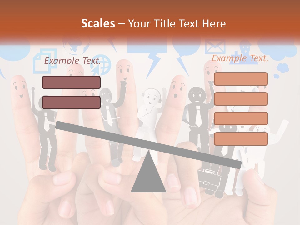 Team On Your Toes PowerPoint Template