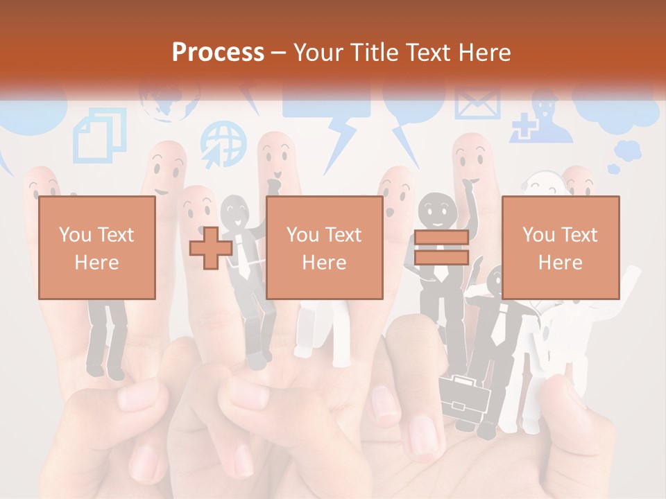 Team On Your Toes PowerPoint Template