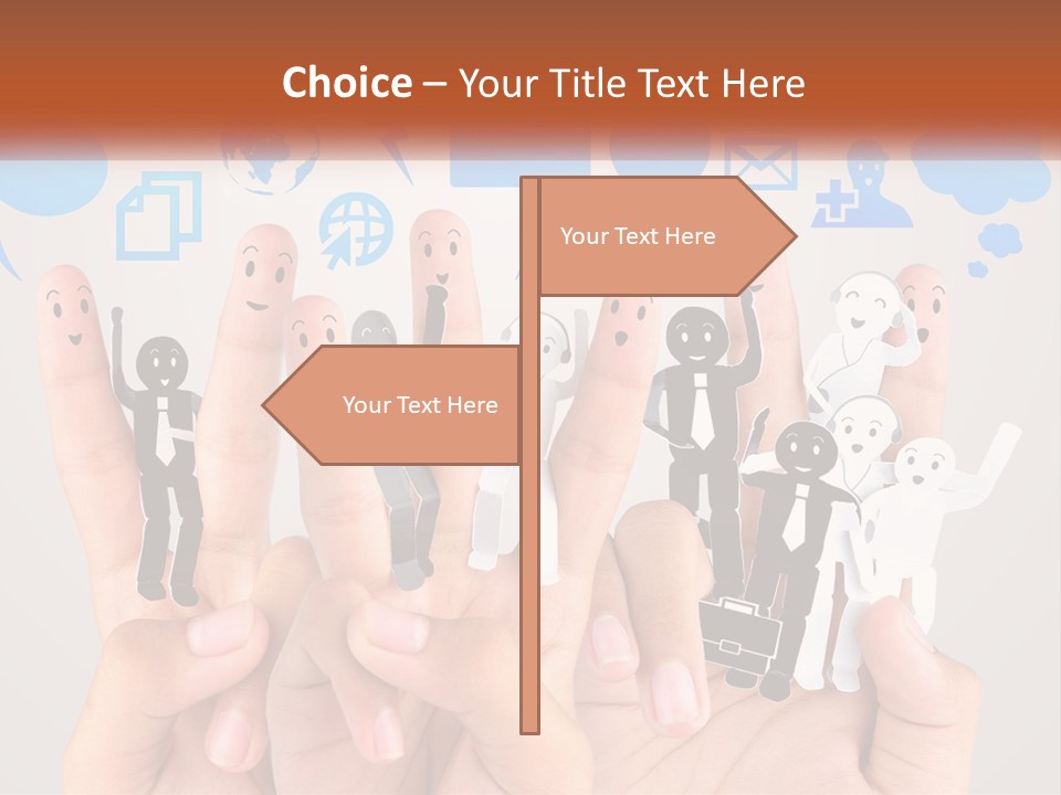 Team On Your Toes PowerPoint Template