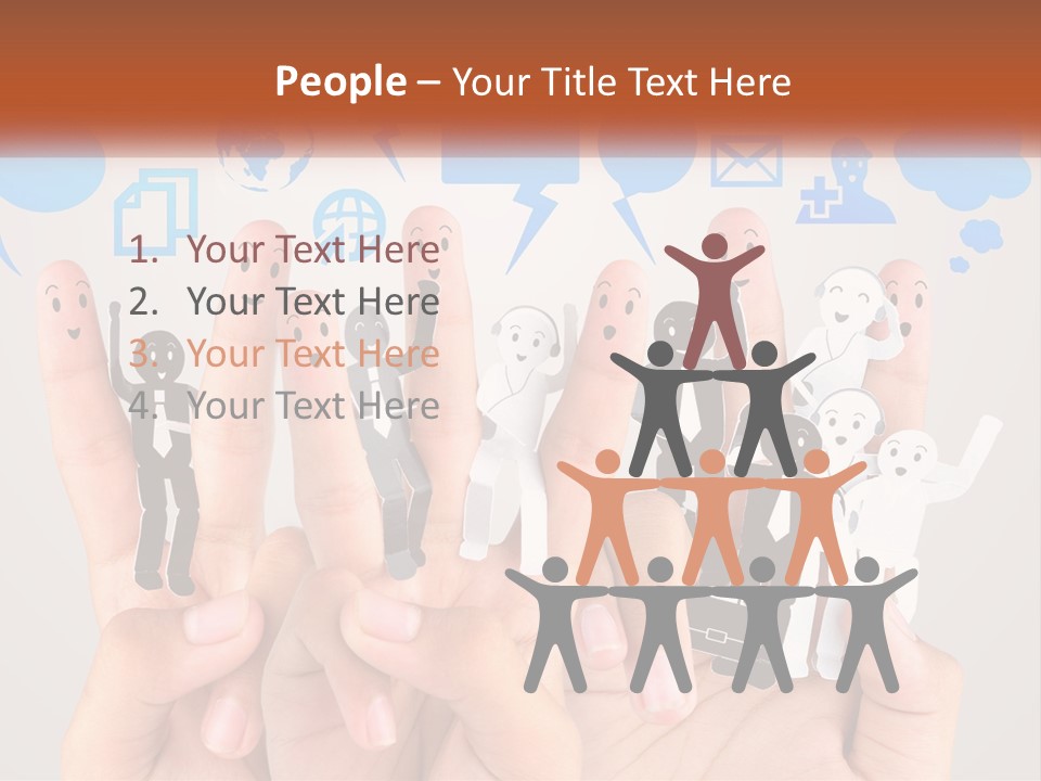 Team On Your Toes PowerPoint Template