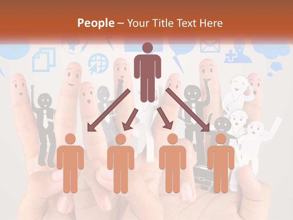 Team On Your Toes PowerPoint Template